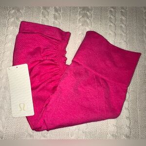 Lululemon In the Flow II Heathered Jeweled Magenta Size 6